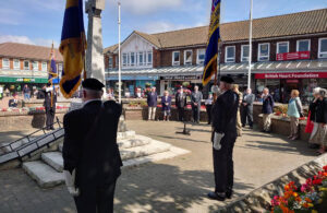 Photo of Torch Relay Service at Hailsham War Memorial on 25 August 2021