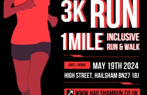 Promotional artwork for Hailsham Active Run 2024