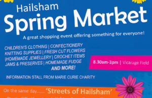 Artwork for Hailsham Spring Market 2024 advert