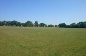 Photo of the Maurice Thornton Playing Field site in Hailsham