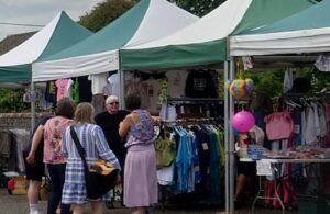Photo of trial street market at Blackmans Yard, Market Street