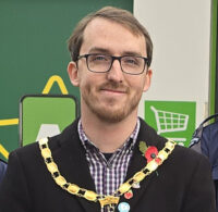 Photo of the Town Mayor and Chair, Cllr Chris Bryant