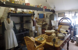 Photo of part of the interior of the Hailsham Heritage Centre & Museum in Blackman's Yard, Market Street.
