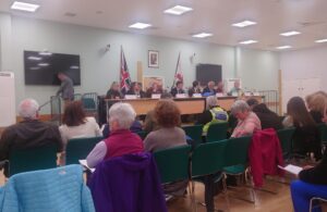 Photo of the Annual town Electors' Meeting which took place atht e Civic Community Hall on Wednesday 13th May 2026.