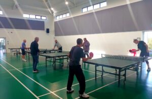Photo of table tennis activities at the James West Community Centre