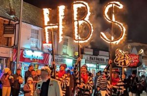 Photo of the Hailsham Bonfire Society Parade