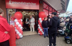 Official opening of the Poundstretcher store in Hailsham town centre on 9 October 2026